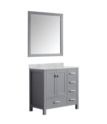 ANZZI Chateau Series V-CHG013-36 Bathroom Vanity Set Vanity ANZZI